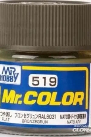 Mr Hobby -Gunze Mr. Color (10 ml) Bronzegrün Acrylverf Finale Uitverkoop
