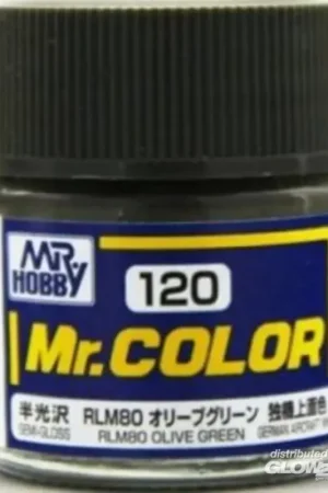 Mr Hobby -Gunze Mr. Color (10 ml) RLM80 Olive Green Acrylverf Nieuw