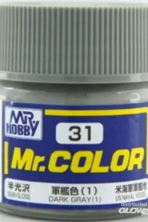 Mr Hobby -Gunze Mr. Color (10 ml) Dark Gray (1) Acrylverf Lage Kosten