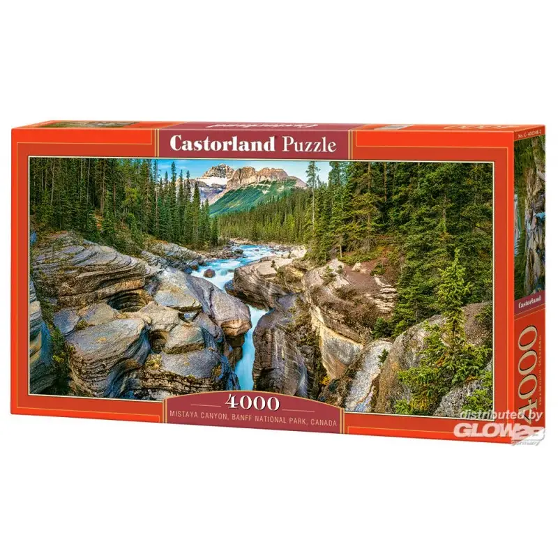 Bestseller Puzzel Mistaya Canyon, Banff National Park, Canada 4000 Piece Puzzle