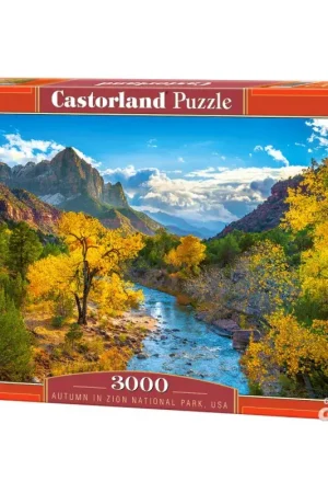 Populair Puzzel Autumn in Zion National Park, USA Puzzle 3000 Pieces