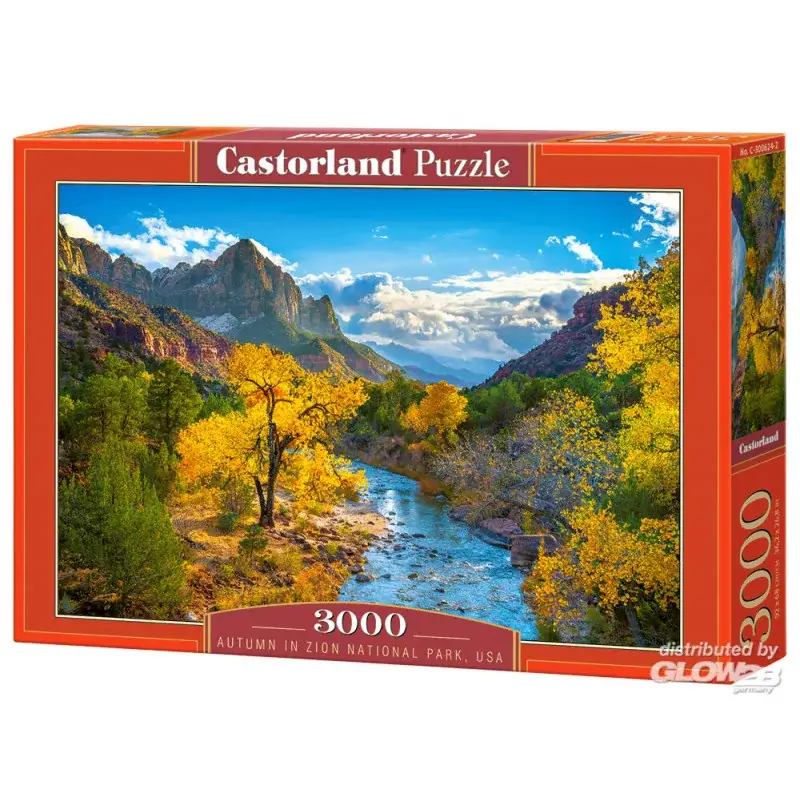 Populair Puzzel Autumn in Zion National Park, USA Puzzle 3000 Pieces