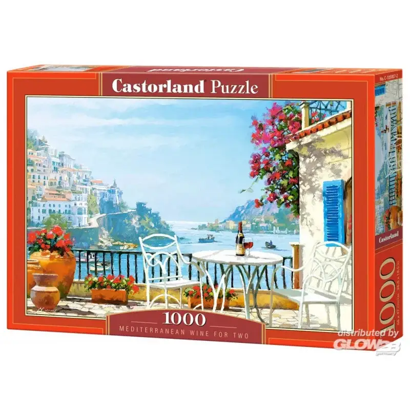 Nieuw Puzzel Mediterranean Wine for Two Puzzle 1000 Pieces