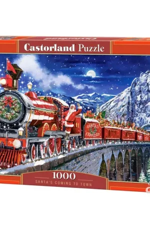 Laatste Versie Puzzel Santa's coming to Town Puzzle 1000 Tiles