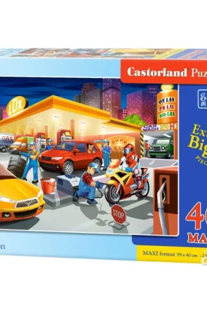 Meest Verkocht Puzzel Gas Station, Puzzle 40 Pieces