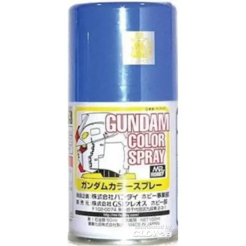 Hoge Kwaliteit Mr Hobby -Gunze Gundam Color Spray (10ml) Light Blue Acrylverf