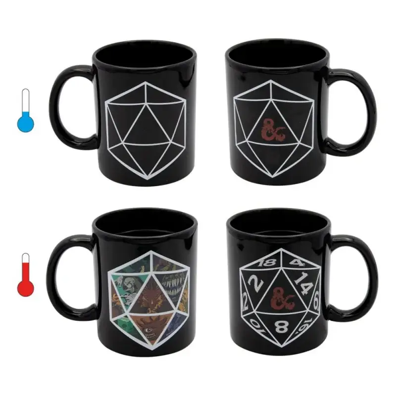 Dungeons & Dragons Magic thermal effect mug Favoriet