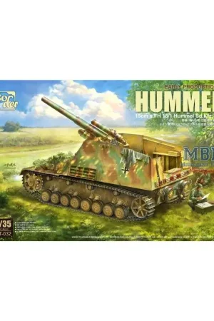 Nieuw Hummel early Production - Sd.Kfz.165 Schaalmodel