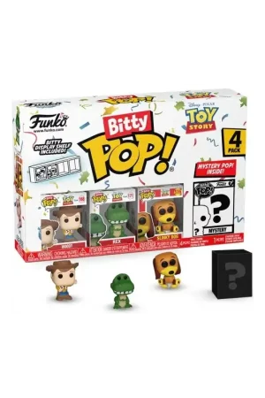 Populair TOY STORY - Bitty Pop 4 Pack 2.5cm - Woody Pop figur