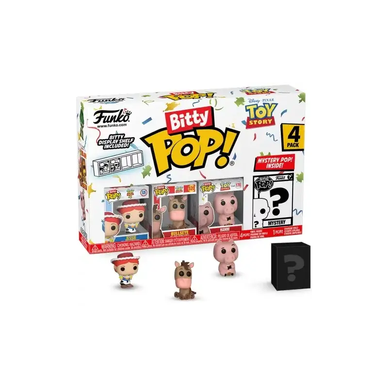 Nieuw TOY STORY - Bitty Pop 4 Pack 2.5cm - Jessie Pop figur