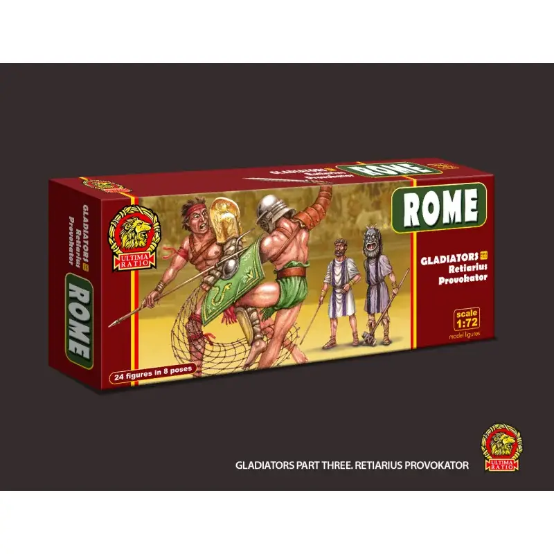 Beperkte Voorraad Gladiators. Retiarius Provokator (trade customers please check your discount on this item before ordering)