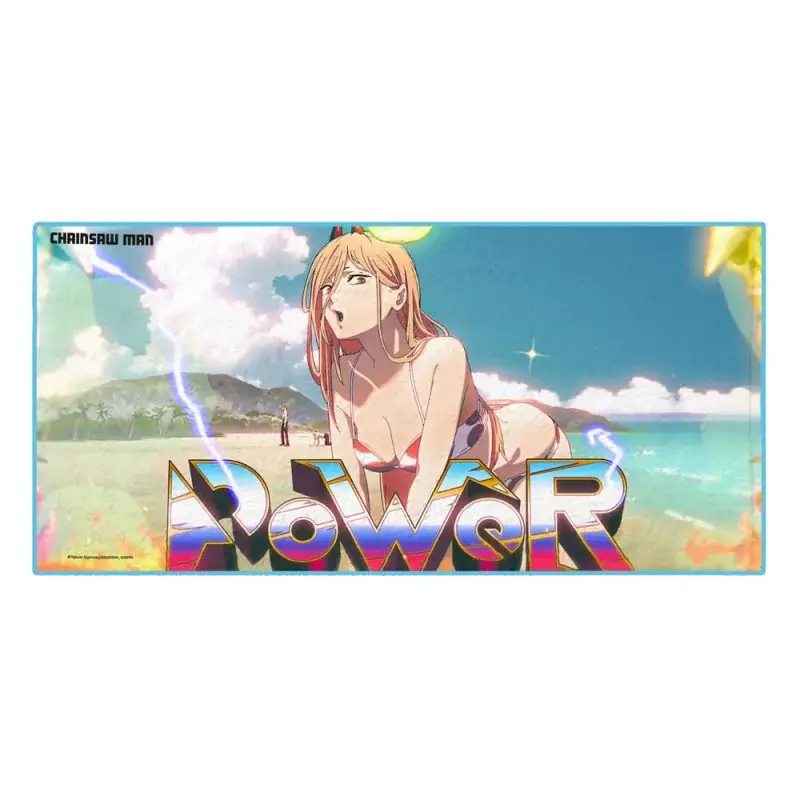 Chainsaw Man Power bath towel 150 x 75 cm Hoge Kwaliteit