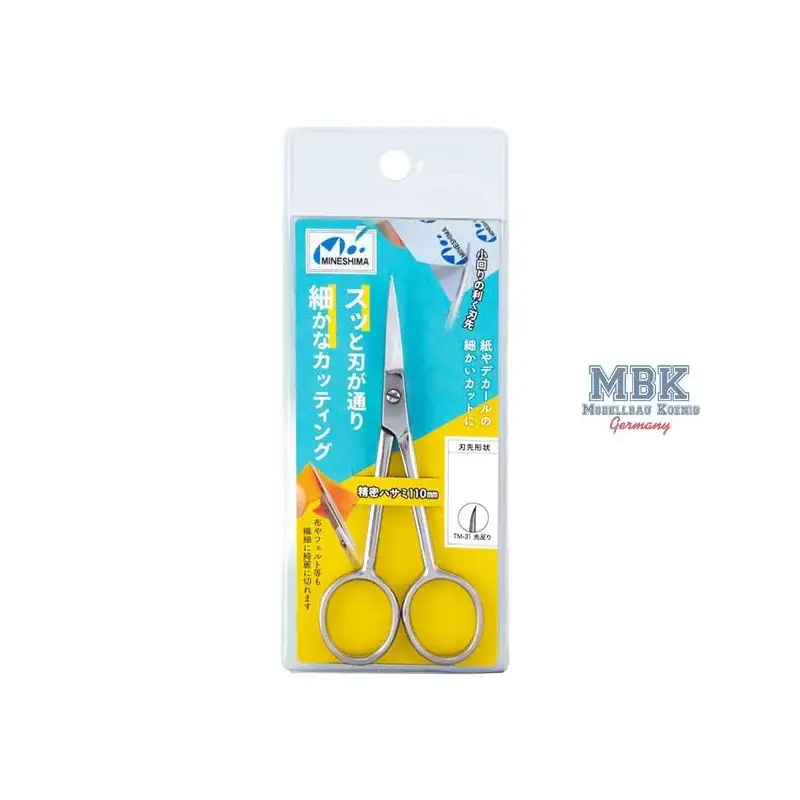 Scissors 110mm Angled TM31 Finale Uitverkoop