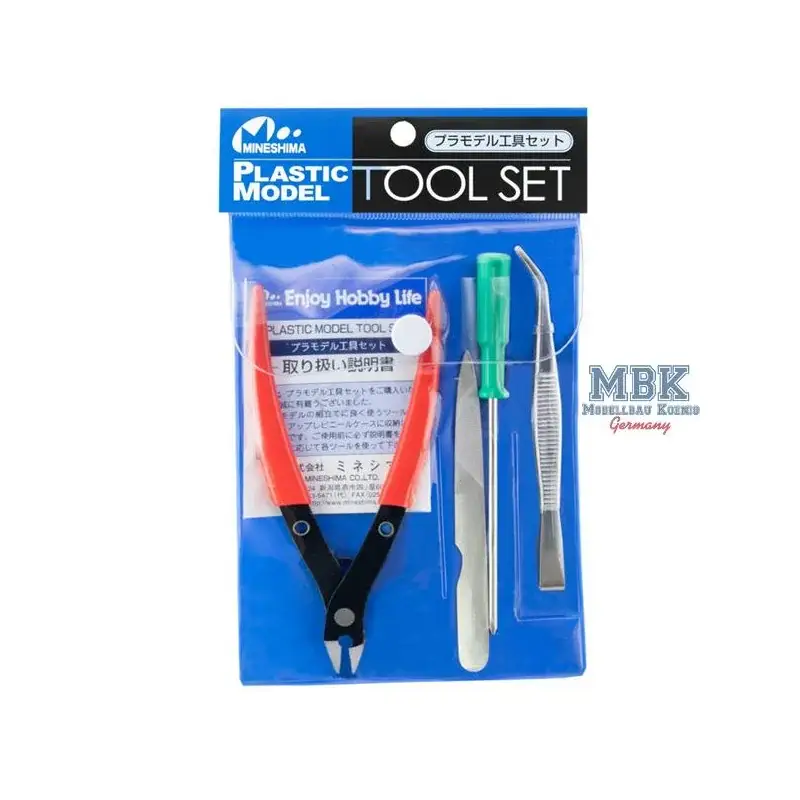 Tool Set for plastic model A4 Gecertificeerd