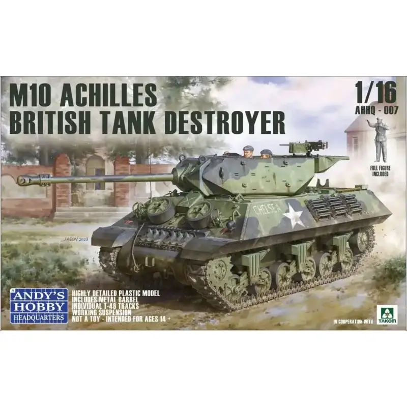 British M10 "Achilles" IIc Tank Destroyer (1:16) Schaalmodel Koopje