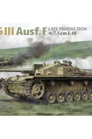Exclusieve Aanbieding TAKOM MODEL: 1/35; StuG III Ausf.F LATE PRODUCTION w/7.5cm L48 Schaalmodel