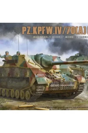 Alleen Vandaag BORDER MODEL: 1/35; PZ.KPFW. Jagdpanzer IV/70 A Last, with PE parts and Metal Gun Barrel