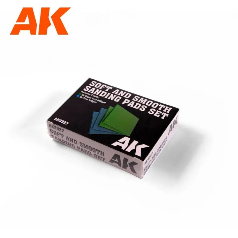 Nieuw AK INTERACTIVE: Soft and Smooth Sponge Sandpaper SET 4 units