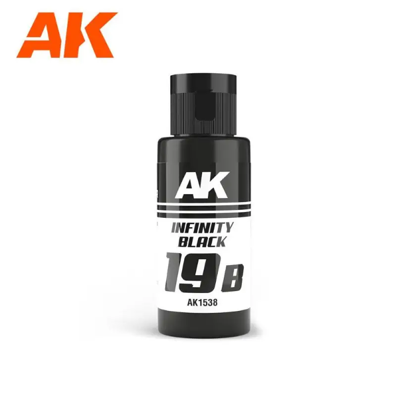 Bestel Nu AK Interactive: Dual Exo 19B - Infinity Black 60ml Acrylverf