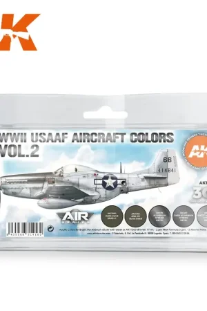 Wwii usaaf aircraft colors vol.2 set 3g Acrylverf Nu Kopen