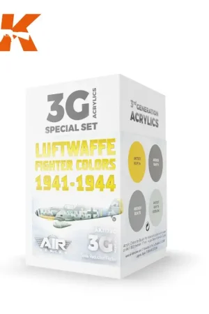 Wwii luftwaffe fighter colors set 3g Acrylverf Beste Prijs