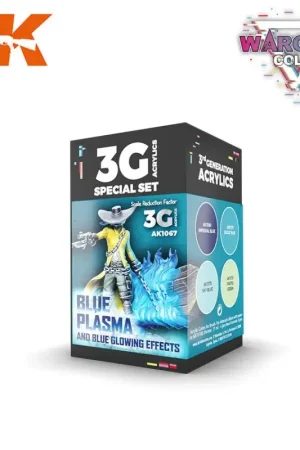 Hete Deal Wargame set blue plasma Acrylverf
