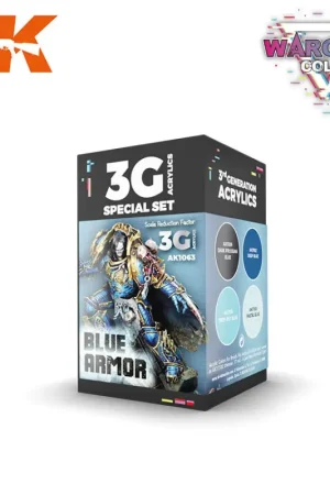 Wargame set blue armor Acrylverf Shop Nu