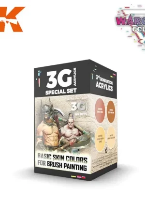 Wargame set basic skin colors Acrylverf Rechtstreeks Van De Fabrikant