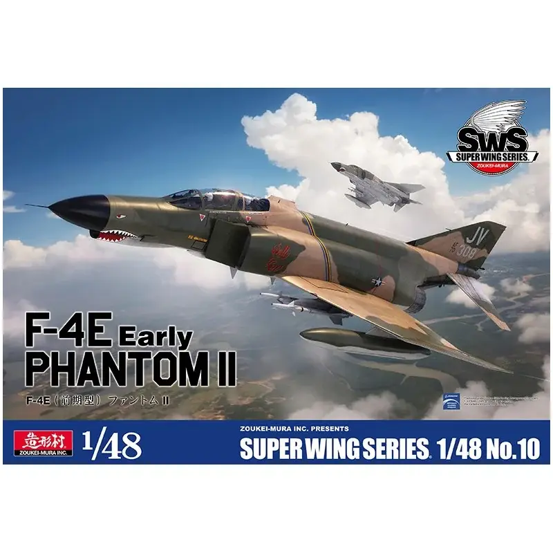 F-4e early phantom ii Schaalmodel Alleen Vandaag
