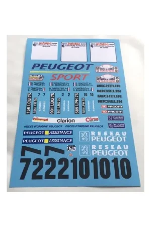 Premium Peugeot 306 maxi tour de corse 1996 for nunu Decal