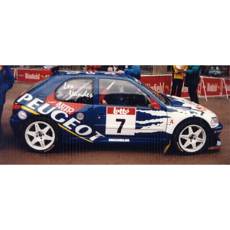 Peugeot 306 evo spa 1998 vandewauver Decal Merkproduct