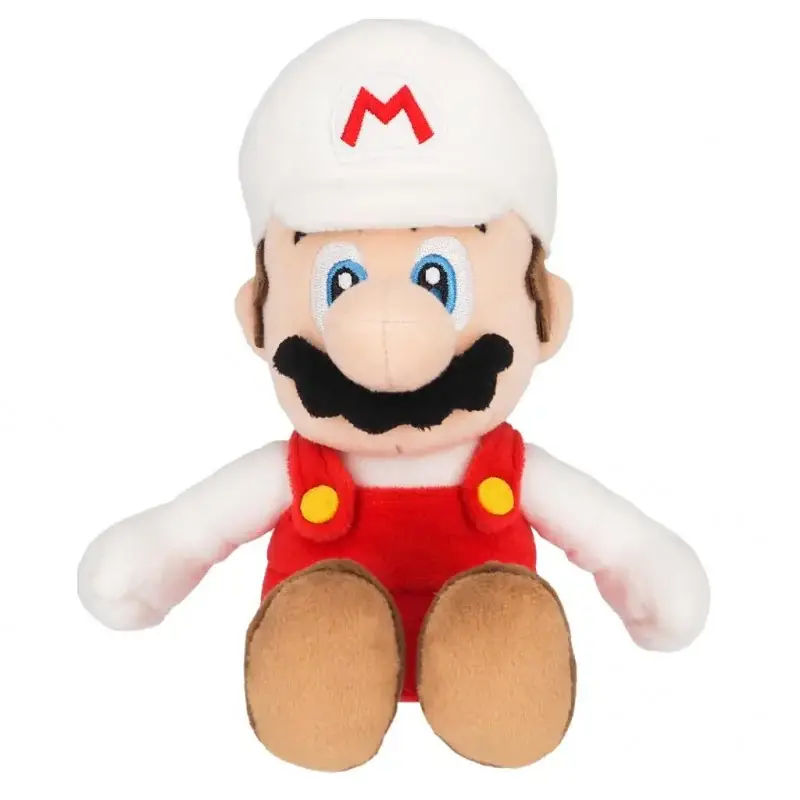 Actieprijs SUPER MARIO - Fire Mario - Plush 24cm Pluche