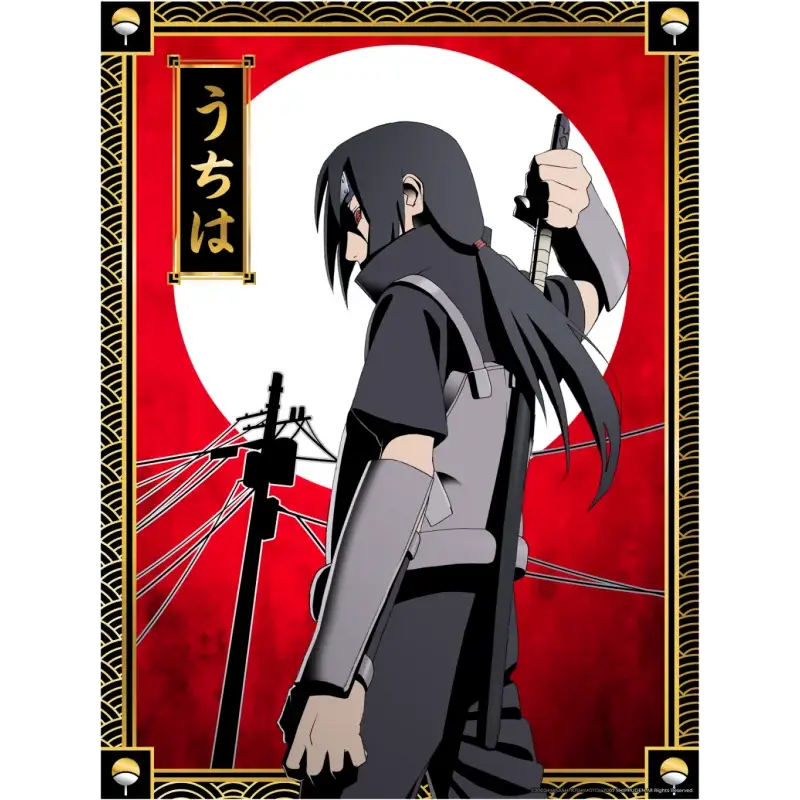 NARUTO SHIPPUDEN - Itachi - Golden Poster 30x40cm Express Levering