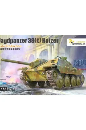 Seizoensaanbieding Jagdpanzer 38 (t) Hetzer - Late productie Schaalmodel