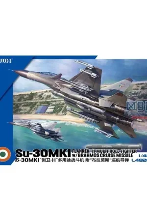 Populair Su-30 MKI "Flanker H" Indiase AF met BRAHMOS Schaalmodel