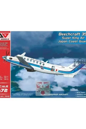 Beechcraft 350 "Super King Air" (Japanse kustwacht Schaalmodel Uitverkoop