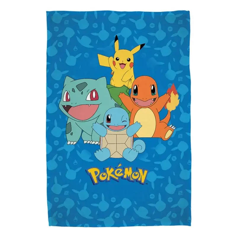Pokemon Starter Pokemon fleece blanket 130 x 160 cm Koop Online