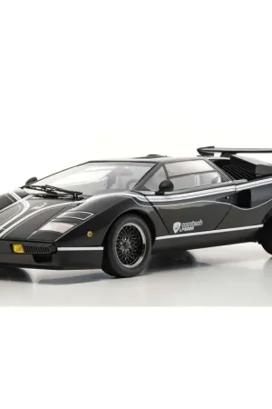 Koopje Kyosho 1:12 Lamborghini Countach LP500R 1982 Zwart Miniatuur