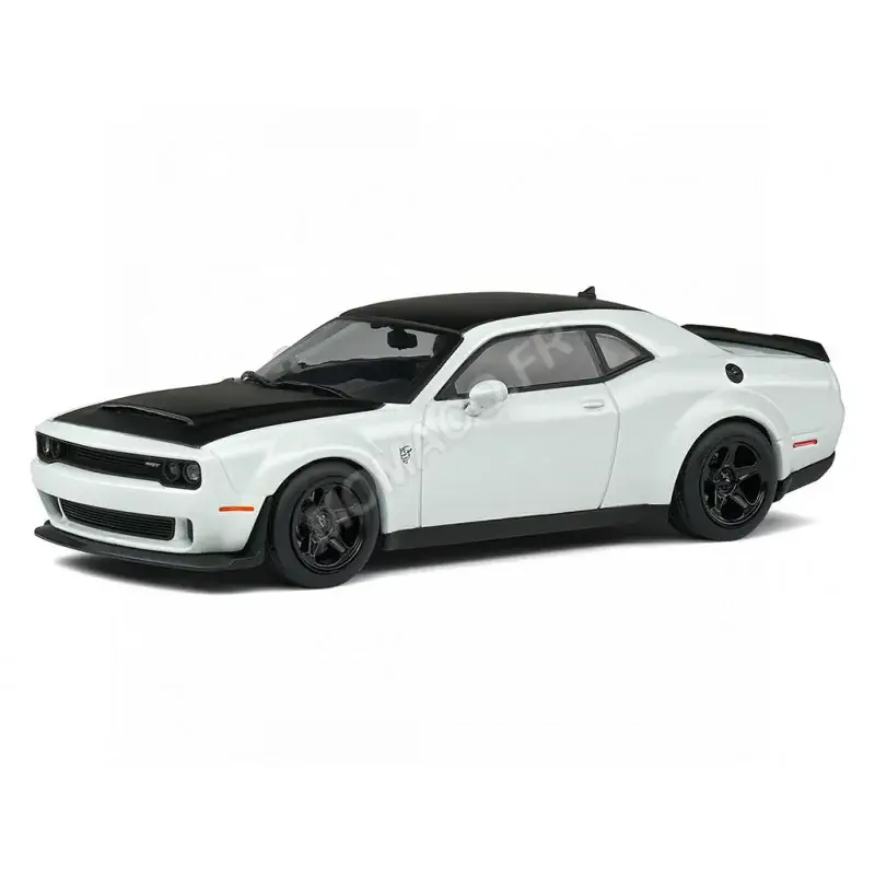 Lage Prijs Dodge challenger demon 2018 wit Miniatuur