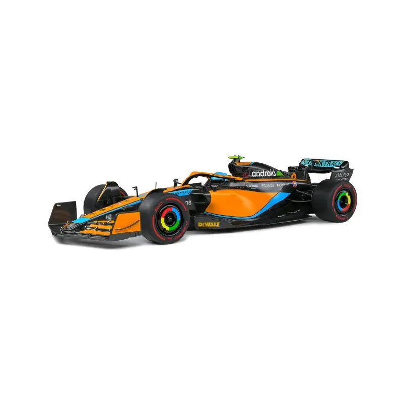 Mclaren f1 mcl36 4 lando norris grand prix van emilia romagna 2022 Miniatuur Gecertificeerd