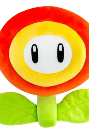 Super Mario plush Mocchi-Mocchi Flower of fire 38 cm Pluche Lage Prijs