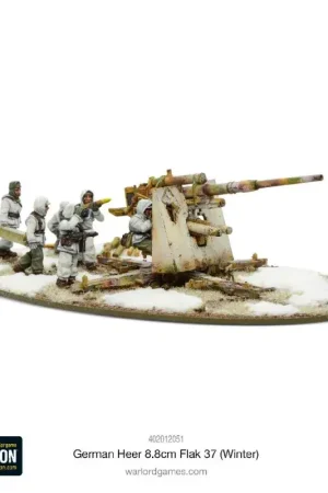 German Heer 8.8cm Flak 37 (Winter) Figuur spellet Dagaanbieding