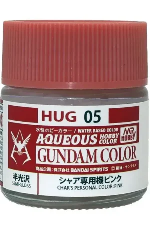 HUG-005 - Aqueous Gundam Color (10ml) PINK FOR CHAR AZNABLE Acrylverf Alleen Vandaag