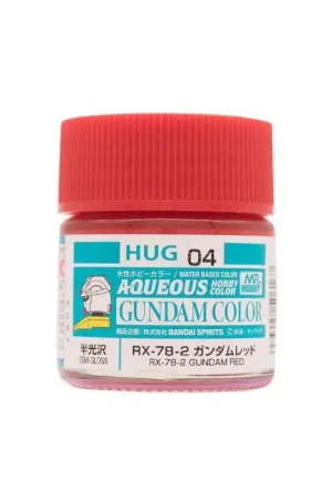 HUG-004 - Aqueous Gundam Color (10ml) RX-78-2 GUNDAM RED Betrouwbaar