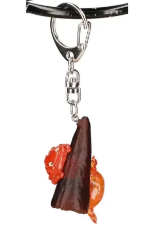 Korting Howl's Moving Castle Calcifer 3d Keychain Sleutelhanger