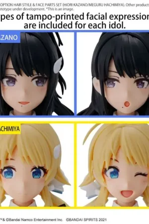 30ms Op Hair Style & Face Parts Set Hiori Kazano/mEGuru Hachimiya Tijdelijk Beschikbaar