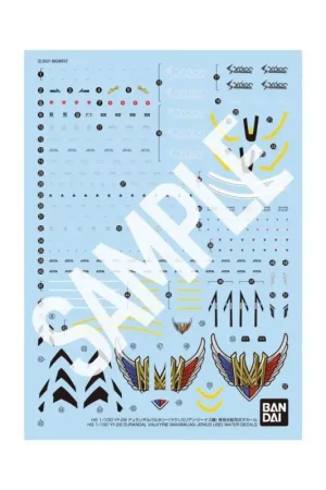 HG Yf-29 Durandal Valkyrie Maximilian Full Set Pack Water Decals 1/100 Dagaanbieding