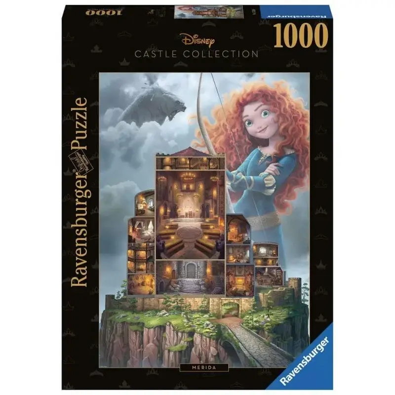 Puzzel Disney Castle Collection puzzle Merida (Rebel) (1000 pieces) Premium