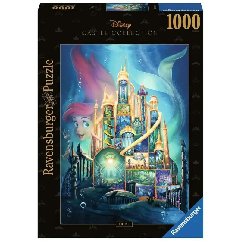 Puzzel Disney Castle Collection jigsaw puzzle Ariel (The Little Mermaid) (1000 pieces) Betaalbaar