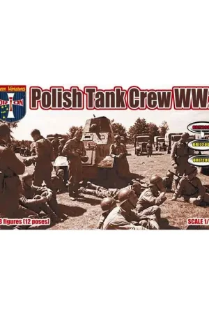 Superprijs Polish Tank Crew WWII Figuren